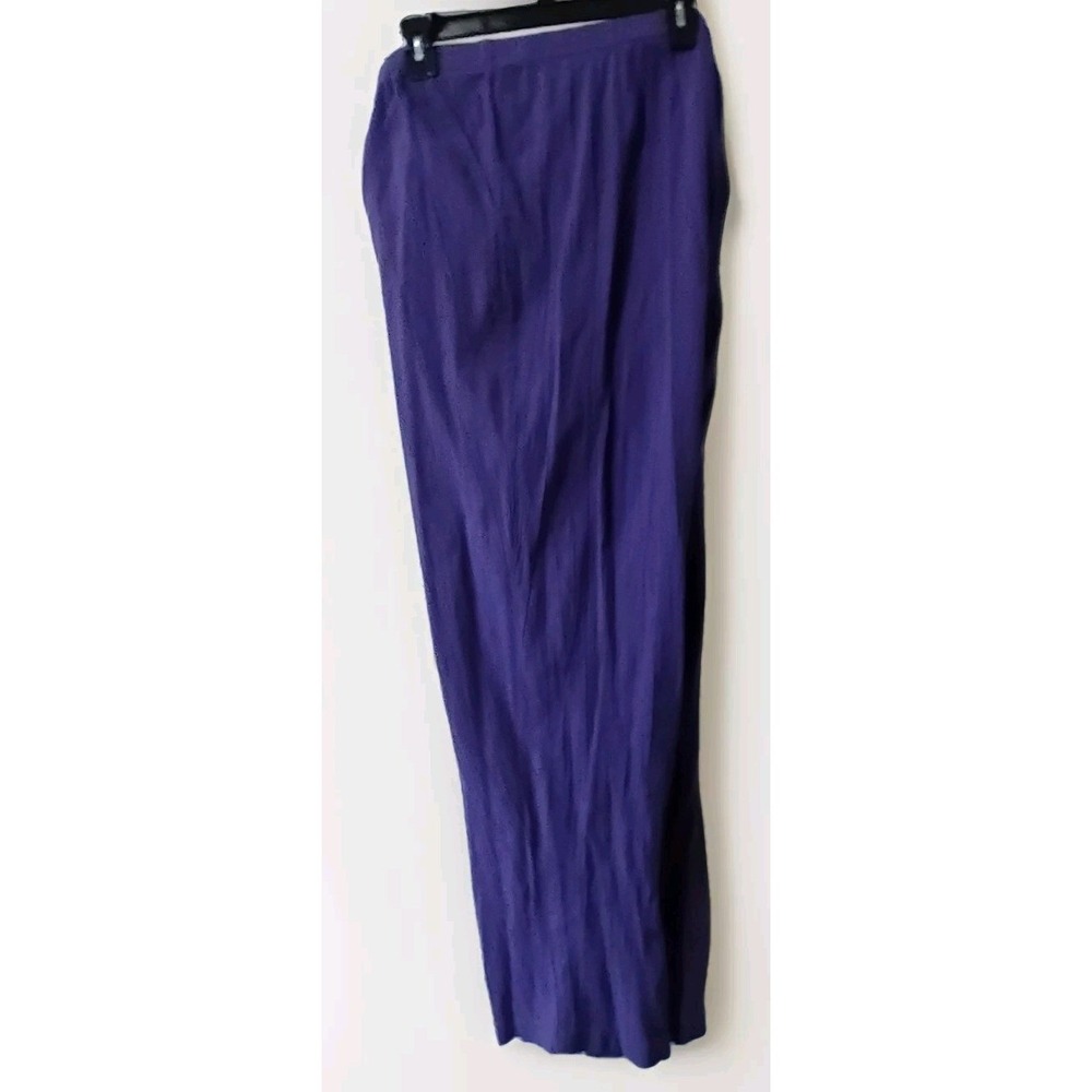 Shirt & Pants Set Womens 4XL Plus Size Vicki Wayne's Crinkle Style Pant Pockets - Picture 3 of 16